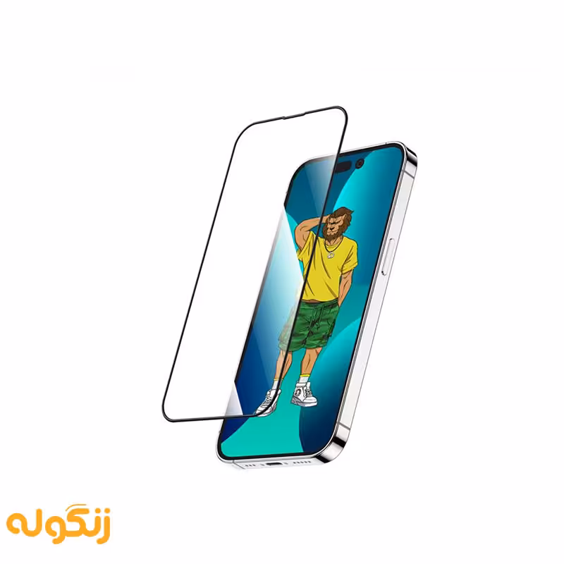 محافظ صفحه نمایش گرین مدل Silicone-Plus مناسب موبایل اپل iPhone 14 Pro