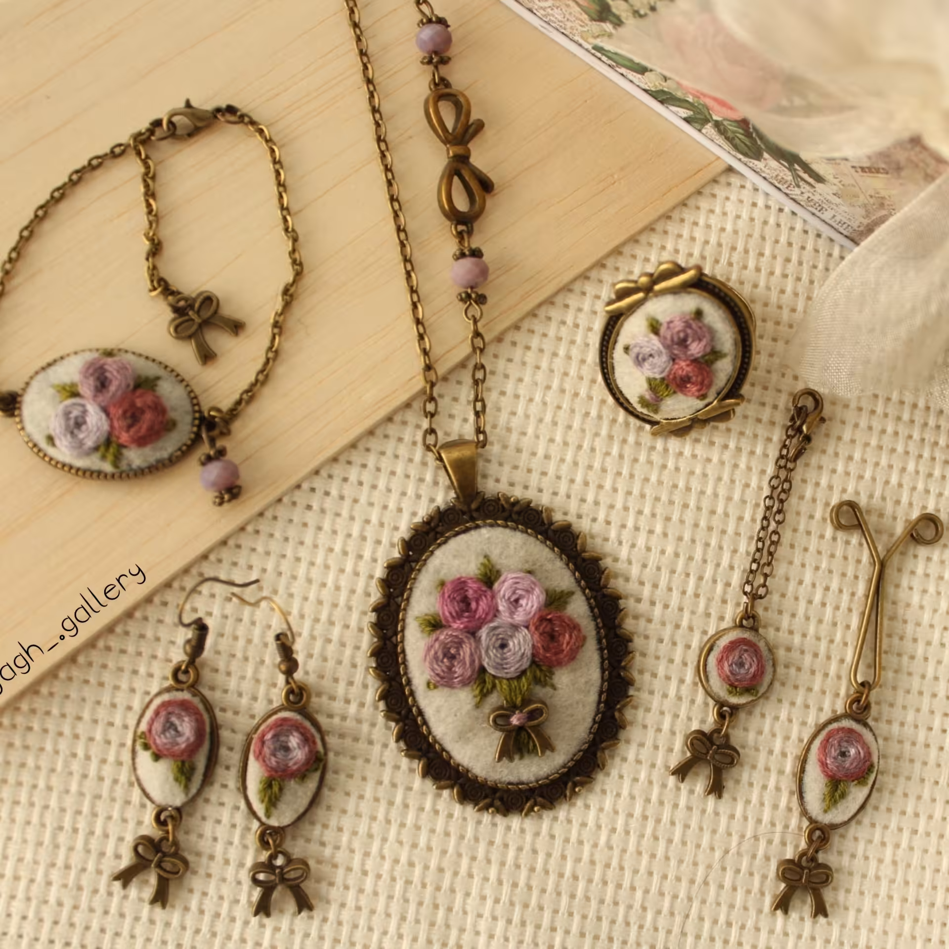 ست پاپیون سنجاق 