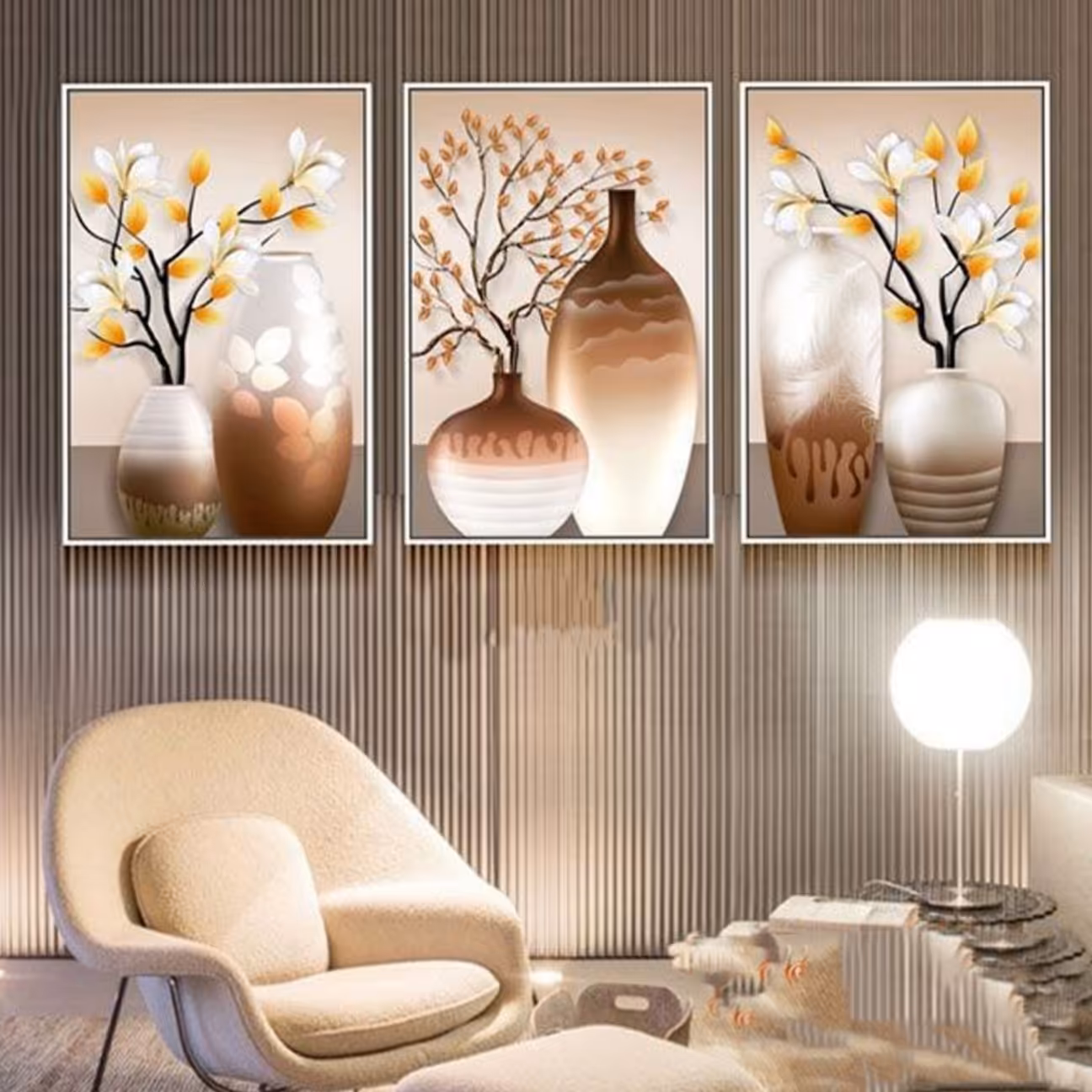 تابلو دکوراتیو 3تیکه کد 024