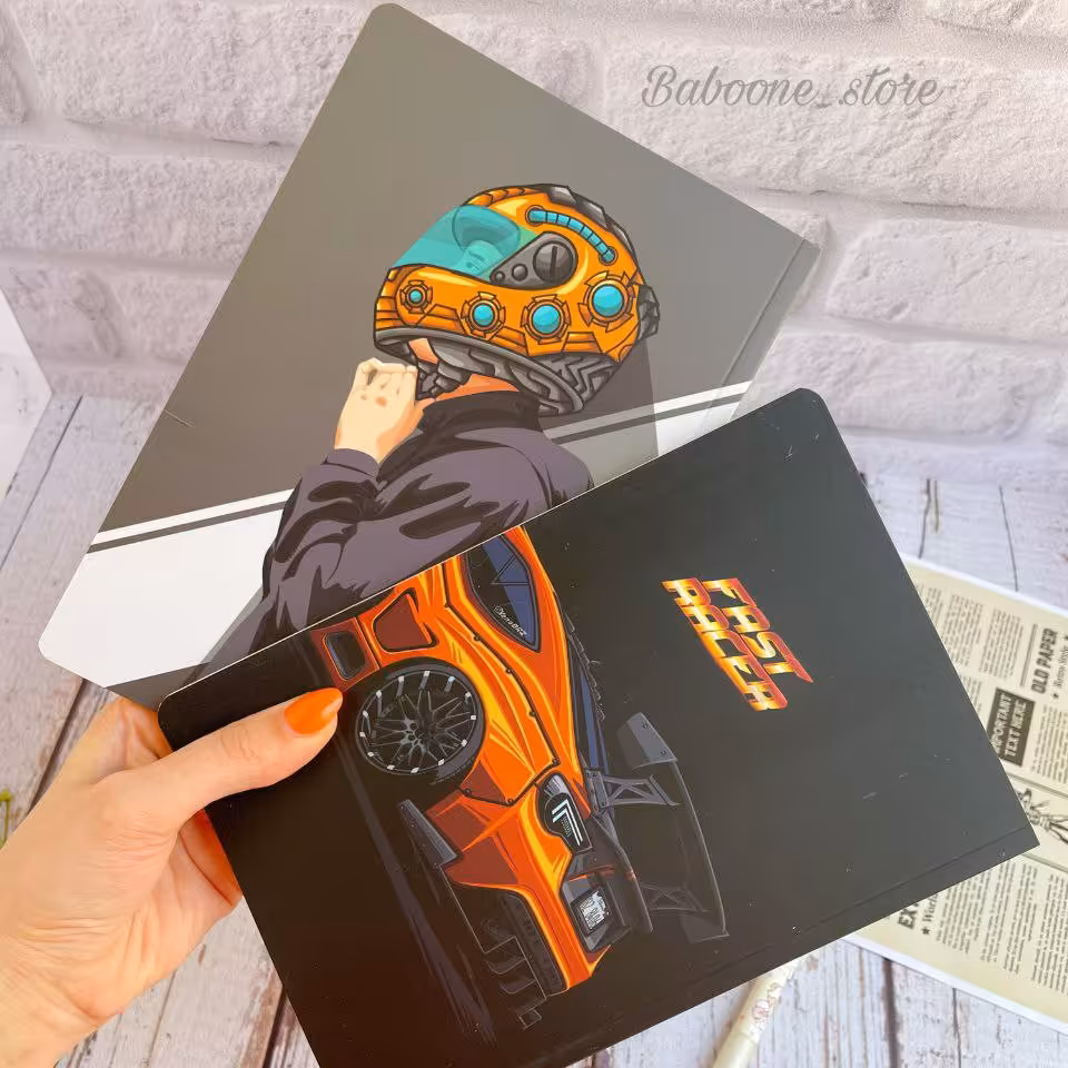 دفتر ته چسب 50برگ 
جلد350گرم
کاغذ کرم
در 18 طرح مختلف  برند سویل