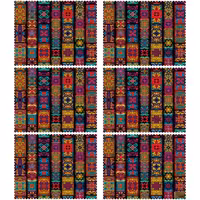 زیر بشقابی مستطیلی پارچه مخمل سایز 35 در 40 مدل U3-525 شرکت رنس