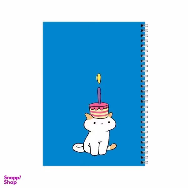 دفتر مشق 80 برگ بامبیلیپ طرح گربه تولدت مبارک کد 0598824