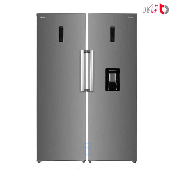 یخچال فریزر دوقلو جی پلاس مدل  GRF-P2730LS سیلور گارانتی گلدیران
