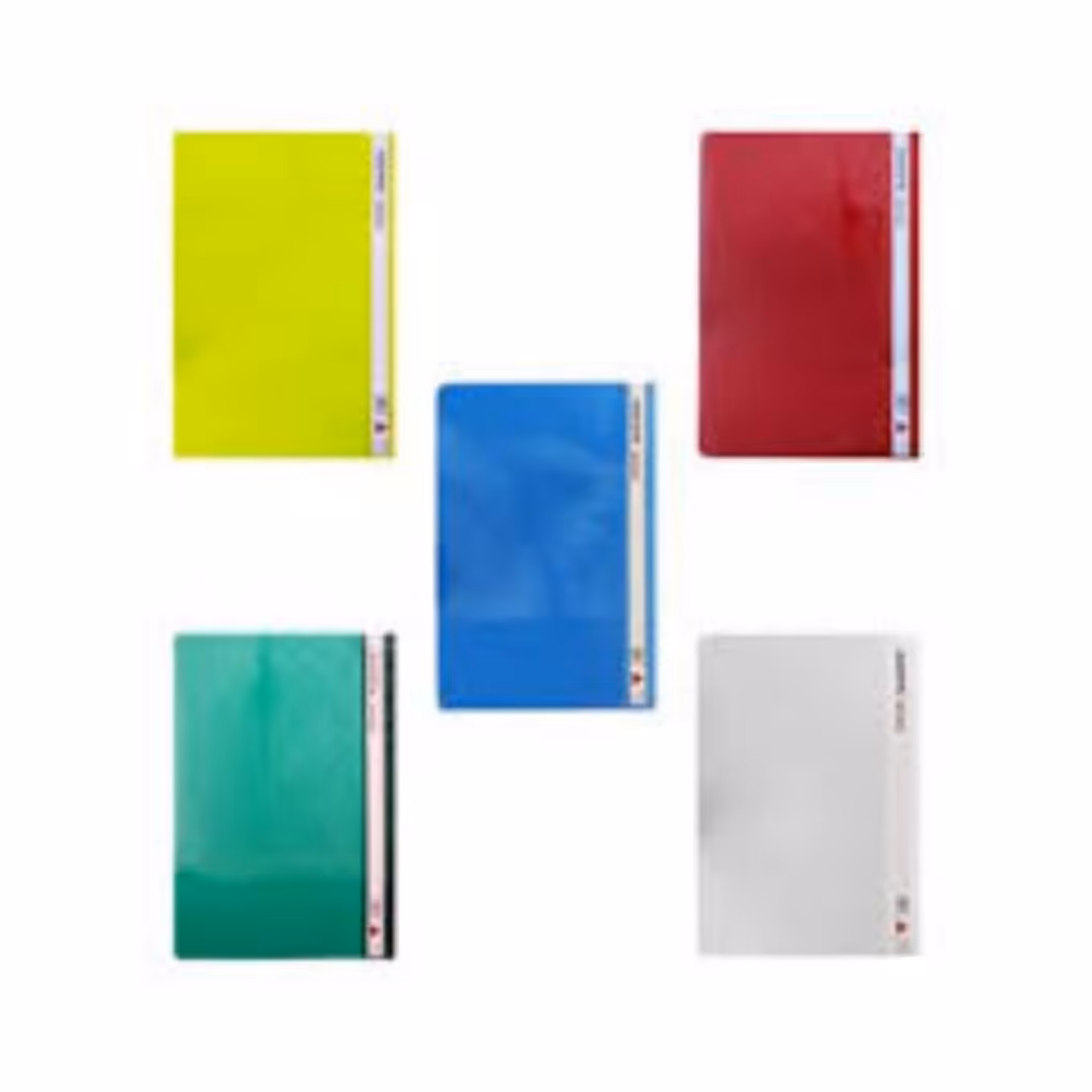 پوشه پلاستیکی FC  آیدین رنگ جور بسته 50 عددی 