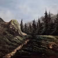 تابلو نقاشی منظره1