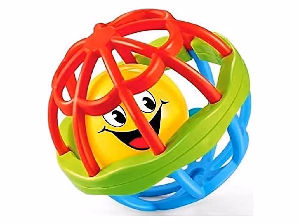 جغجغه توپی سیلیکونی منعطف نوزادی (سایز کوچک)