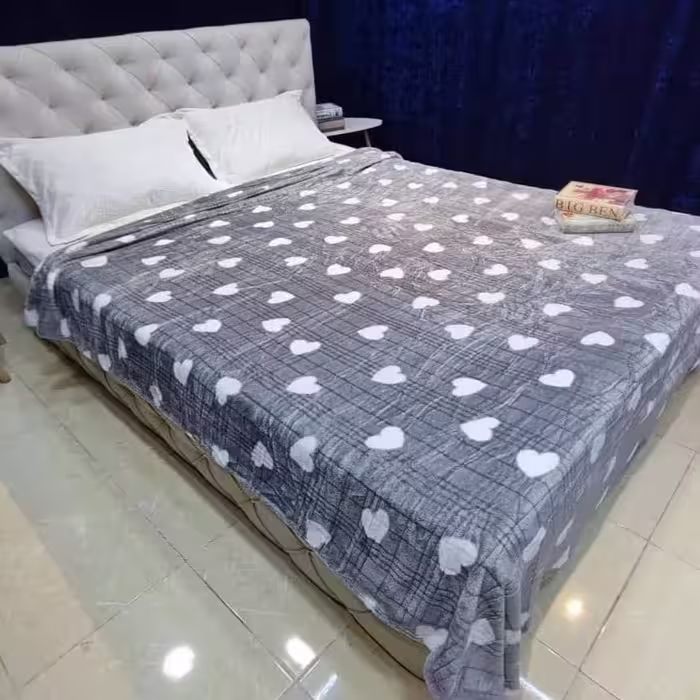 پتو ژله ای قلبی تک نفره