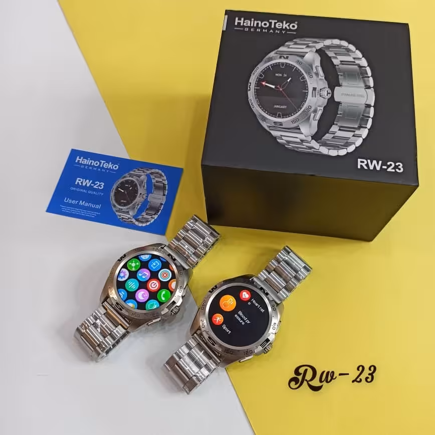 ساعت هوشمند هاینو تکو Haino Teko Rw23  استیل رنگ ثابت