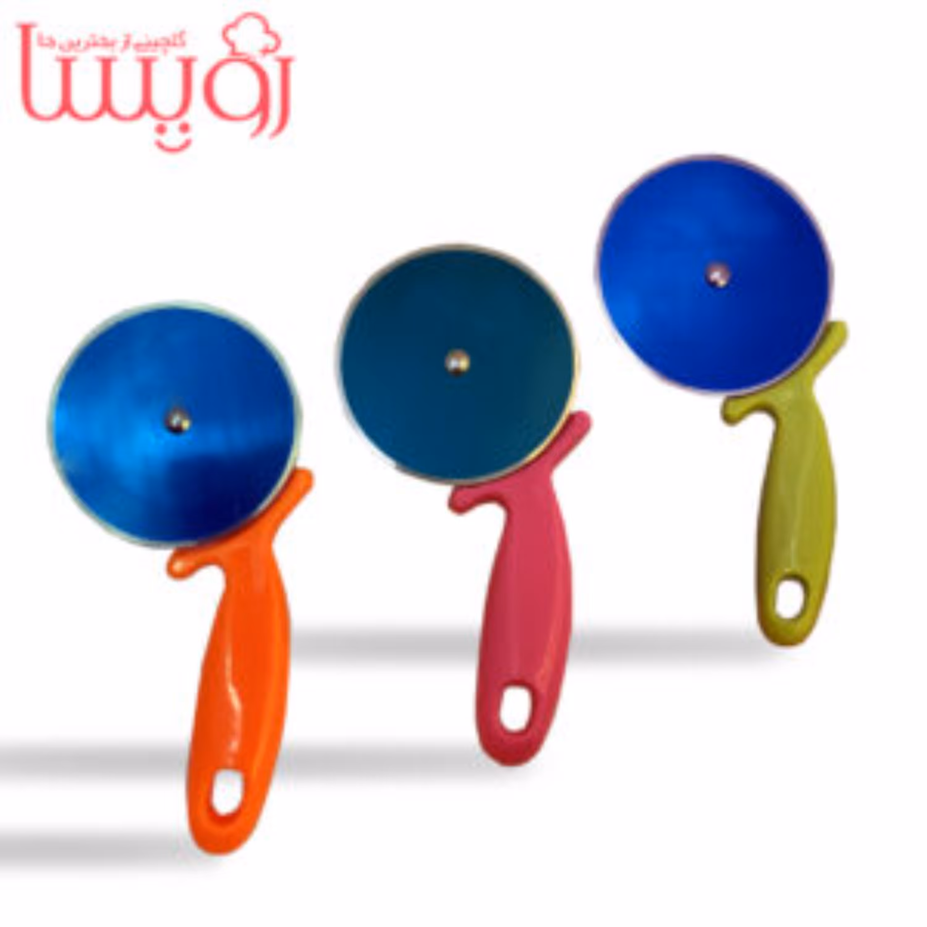 پیتزا بر استیل صورتی