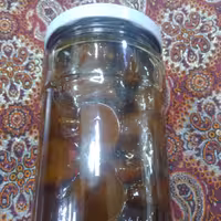 مربا انجیر خانگی خوش طعم عالی بدون مواد نگهدارنده وزن با شیشه 1250 گرم 