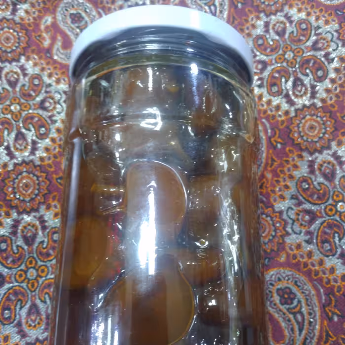 مربا انجیر خانگی خوش طعم عالی بدون مواد نگهدارنده وزن با شیشه 1250 گرم 