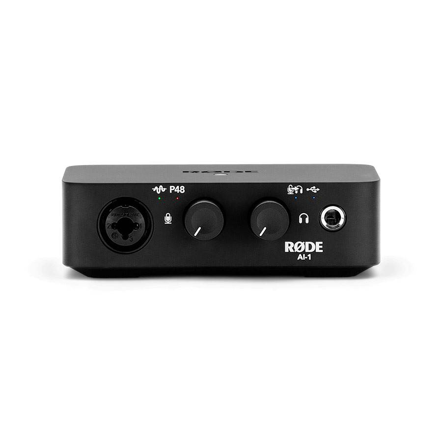 رابط صوتی (کارت صدا) رود RODE AI-1 studio Quality USB Audio interface with USB cable