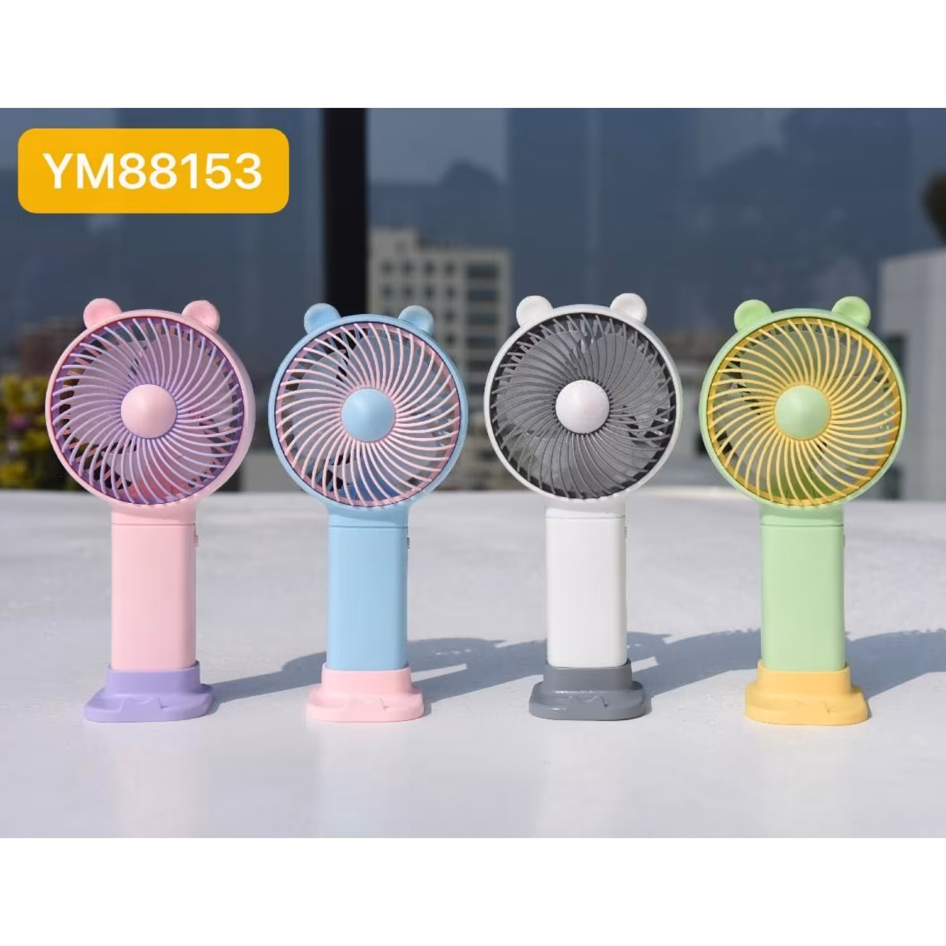 مینی فن گوش دار شارژی گرد