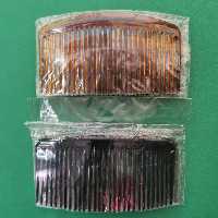 شانه سر زلفی مشکی وقهوه ای