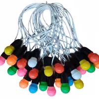 ریسه 40 متری با لامپ رنگی نوع 2