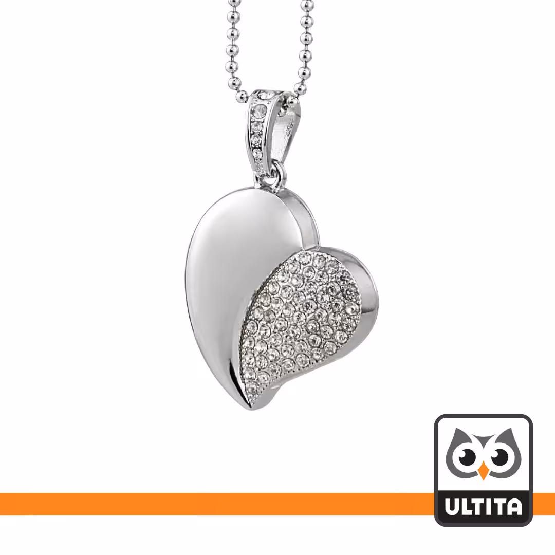 فلش قلب مدل کج 64 گیگ اولتیتا با گارانتی 