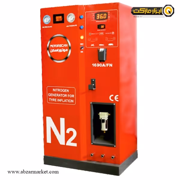 مولد باد نیتروژن دیجیتال موتور اسکان اتوماتیک مدل 1690A/FN