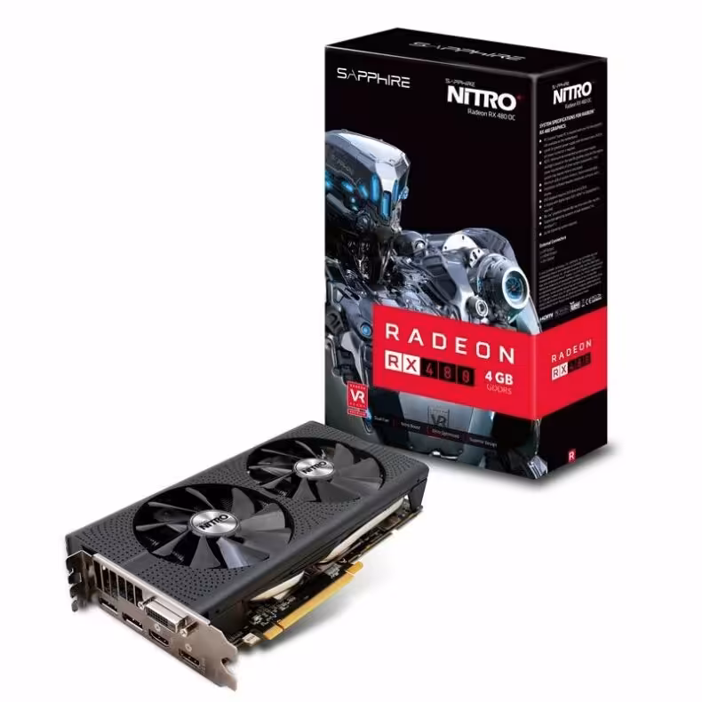 کارت گرافیک سافایر NITRO  RX 480 4GB