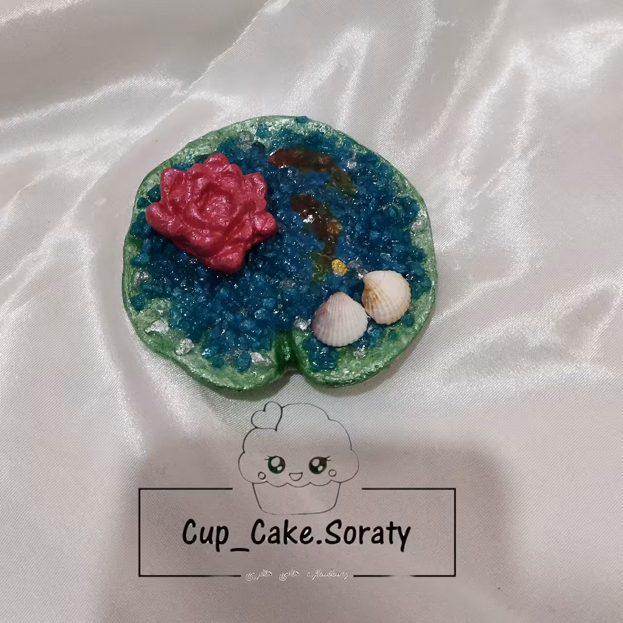 حوضی ماهی   مدل گل کد2 کوچک