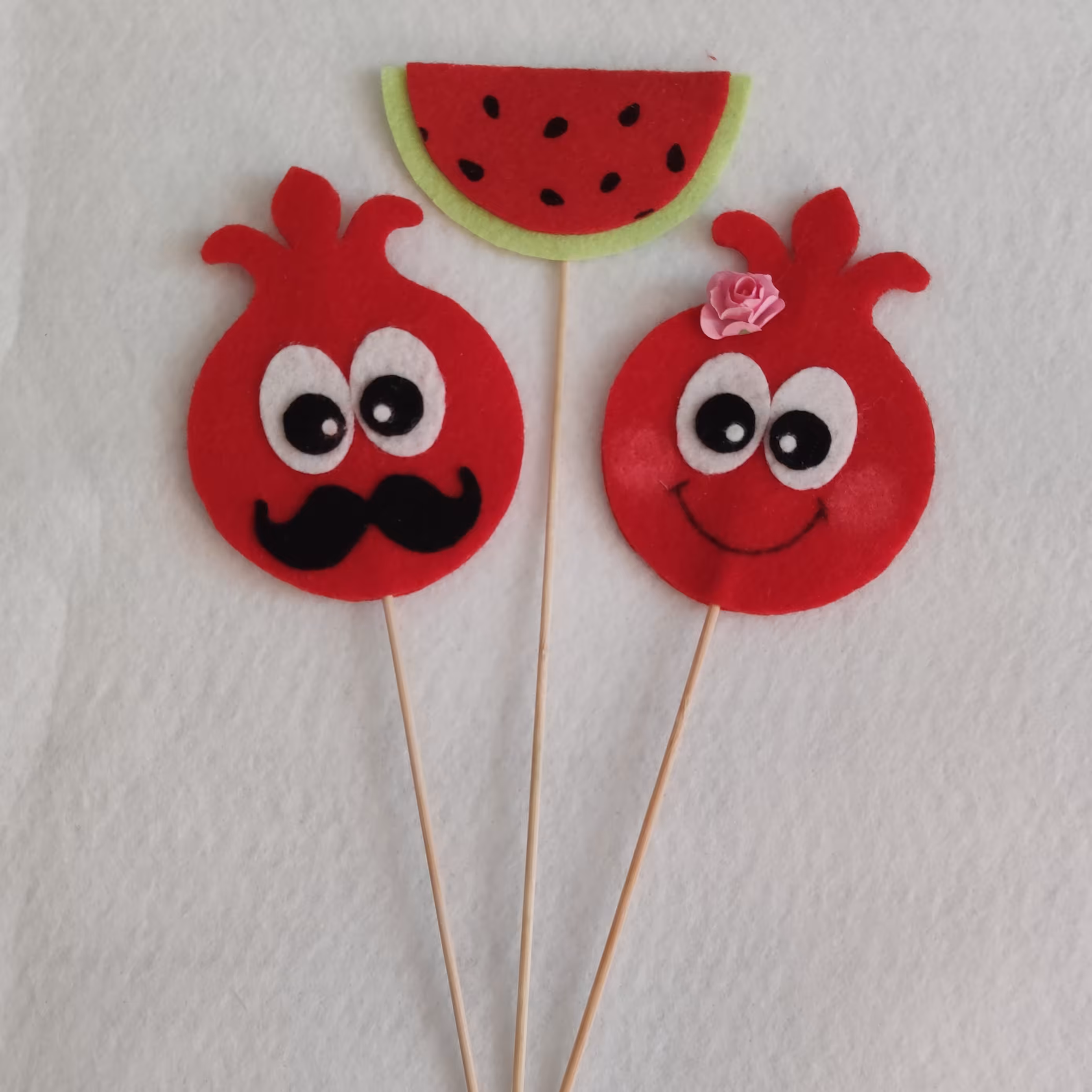 ست انار نمدی و هندوانه نمدی شب یلدا