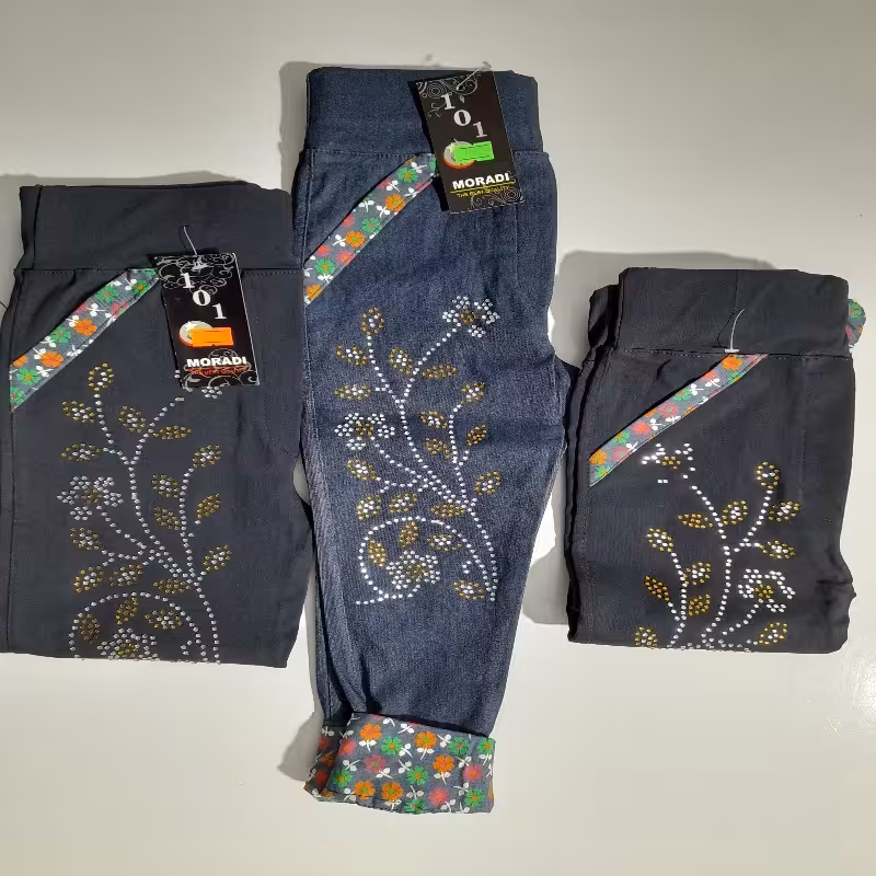 شلوار پارچه ای دخترانه