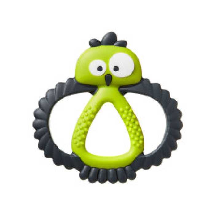 دندانگیر سیلیکونی طرح جغد سبز