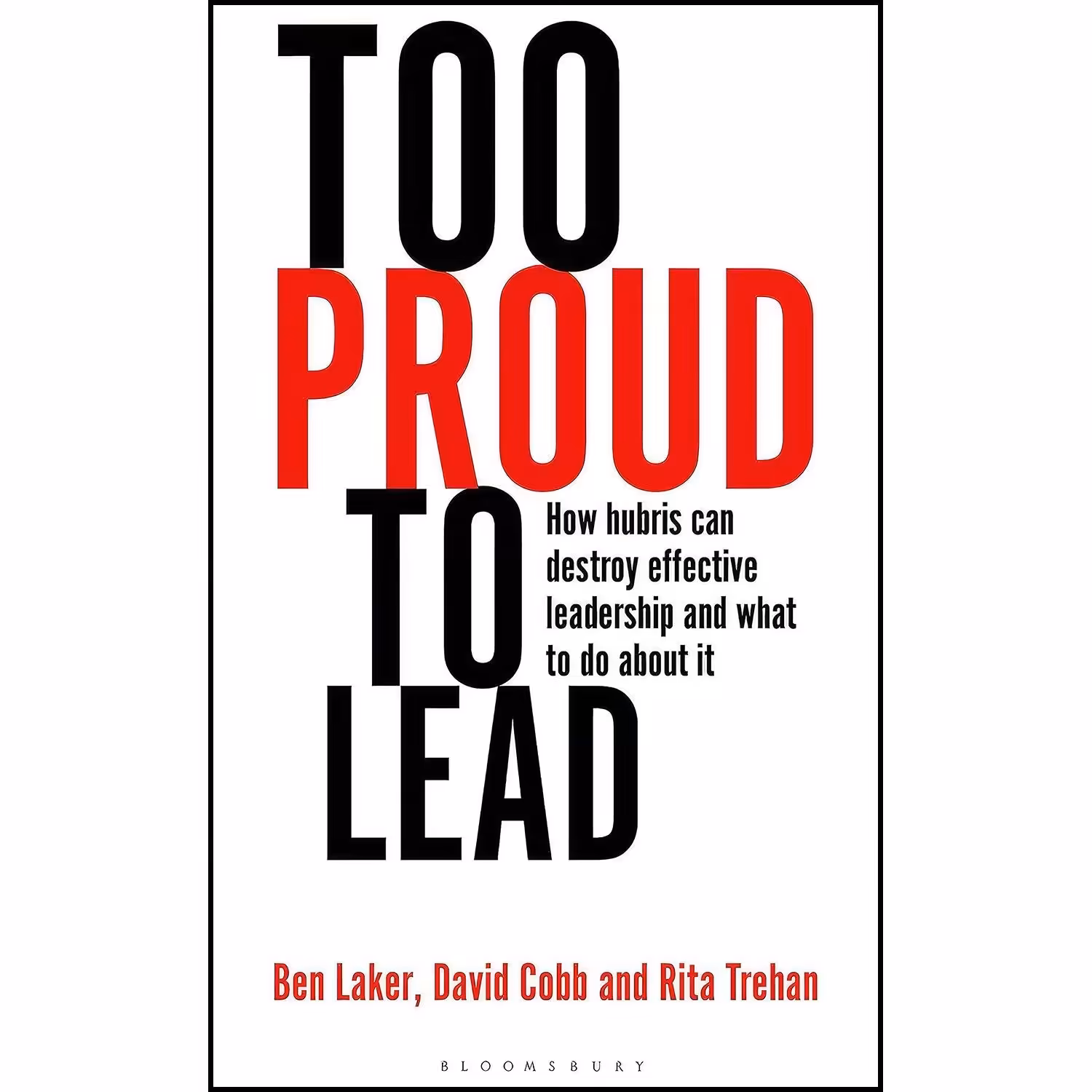کتاب زبان اصلی Too Proud to Lead اثر جمعی از نویسندگان