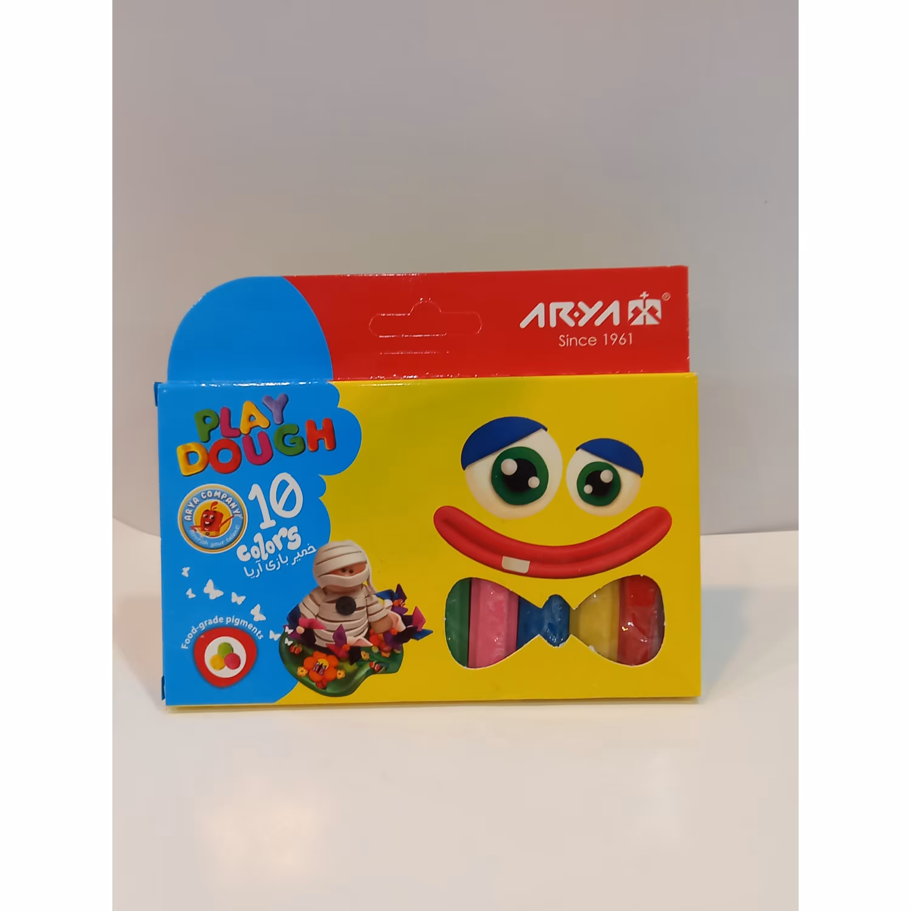 خمیر بازی    10  رنگ   آریا  