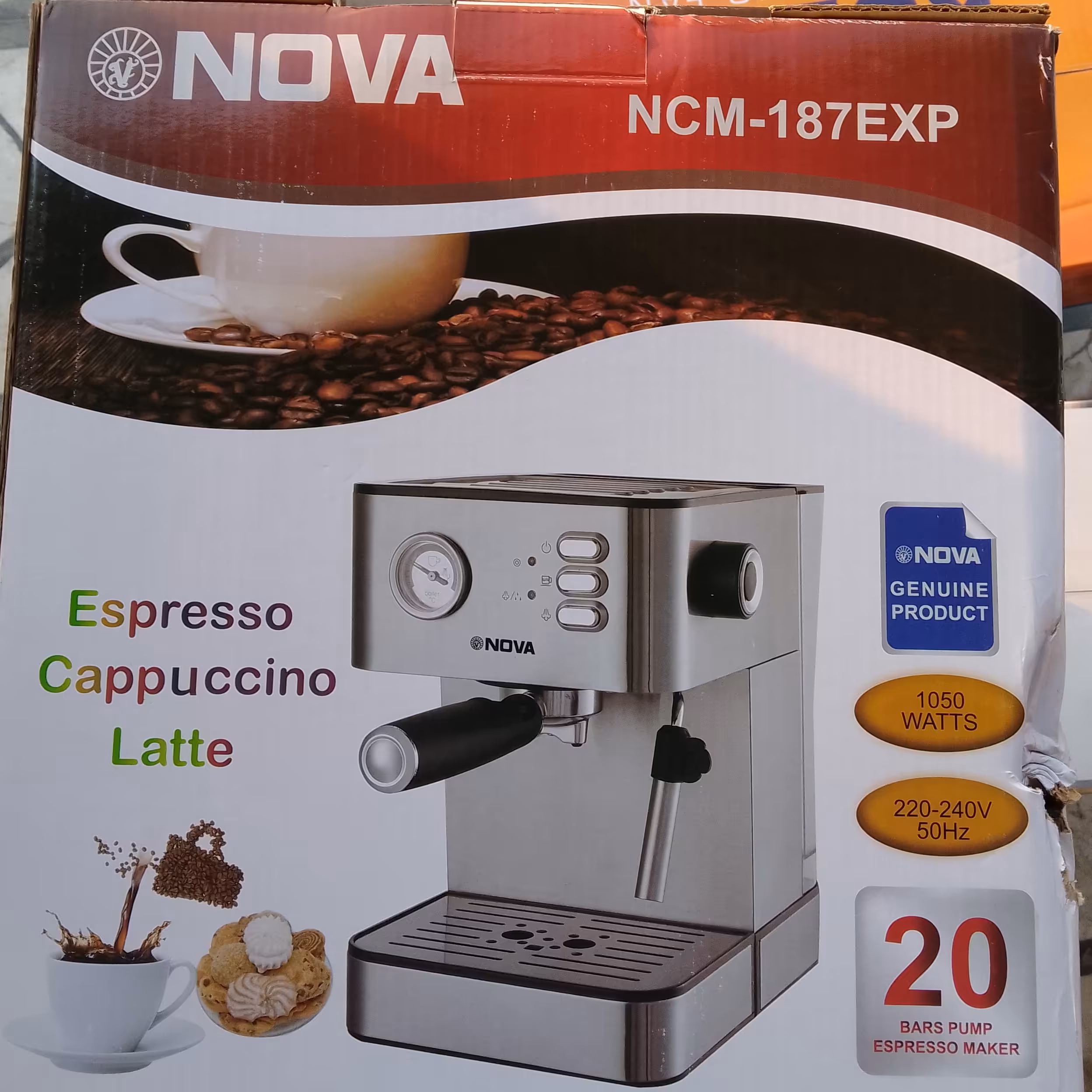 اسپرسو ساز نوا  مدل 187 