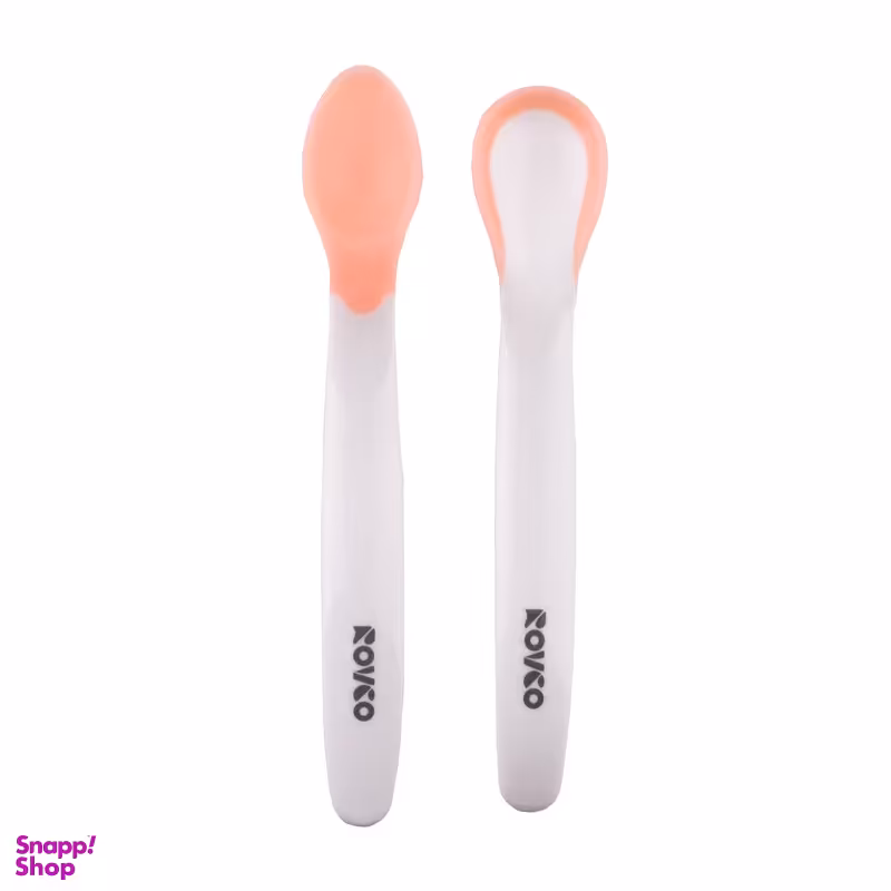 قاشق کودک رووکو مدل حرارتی کد 01 بسته 2 عددی