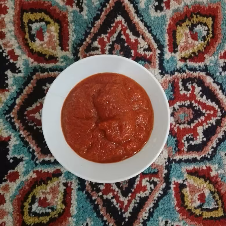 رب گوجه خونگی ترش غلیظ(800 گرمی)