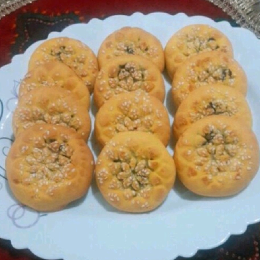 کلمپه خرمایی تازه و نرم یک کیلویی(کلوچه خرمایی)