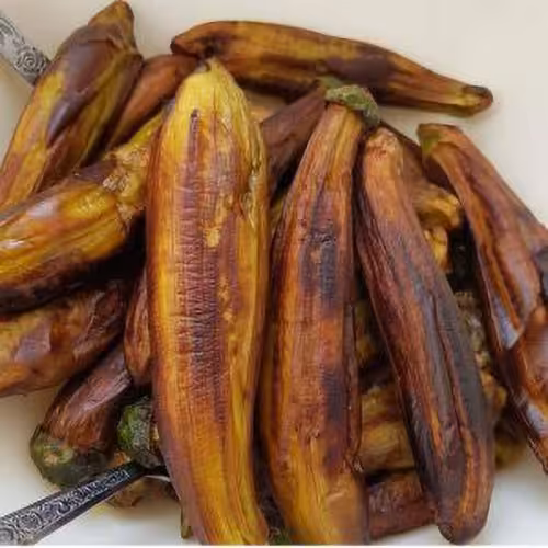 بادمجون سرخ شده گیلان زمین  مجلسی با بسته بندی تمیز و بهداشتی