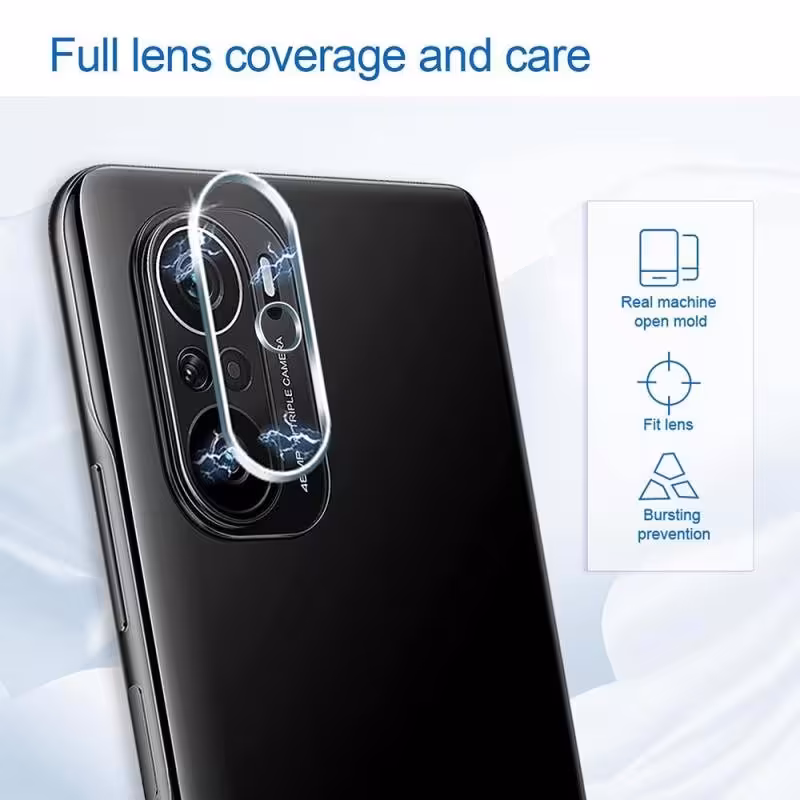 محافظ لنز دوربین از نوع سرامیکی مناسب برای گوشی موبایل شیائومی Xiaomi Poco F3

