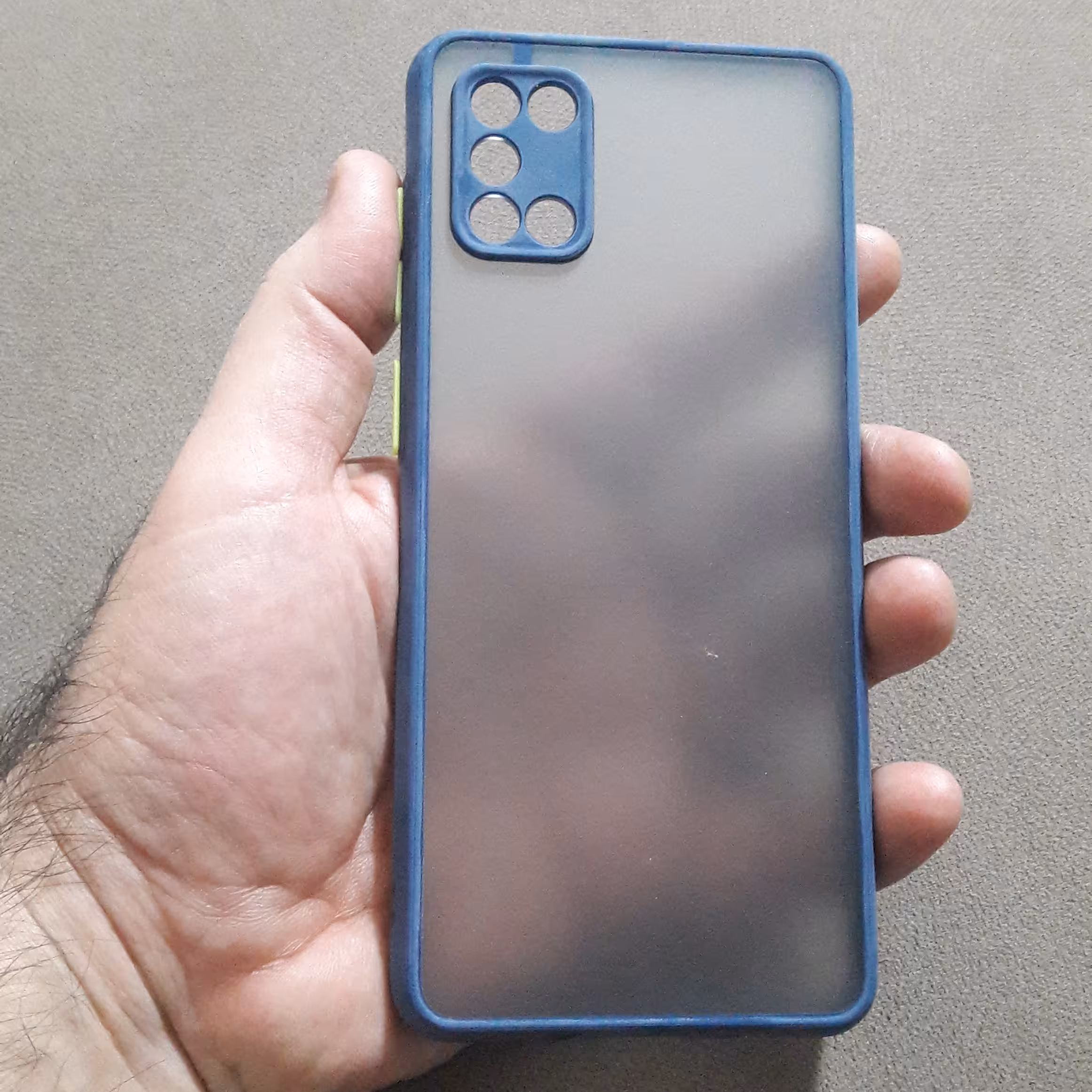 قاب پشت مات دورژله ای سامسونگA31