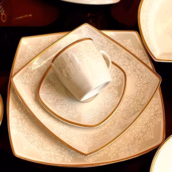 چینی پردیس کاشان ساندار طلایی