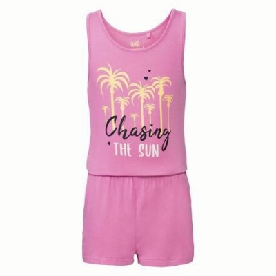 جامپسوت بچگانه برند آلمانی pepperts سایز 12تا14 سال رنگ صورتی جامپسوت