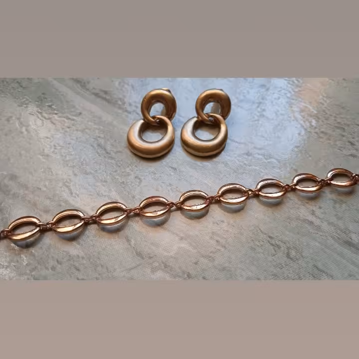 دستبند و گوشواره مجلسی 