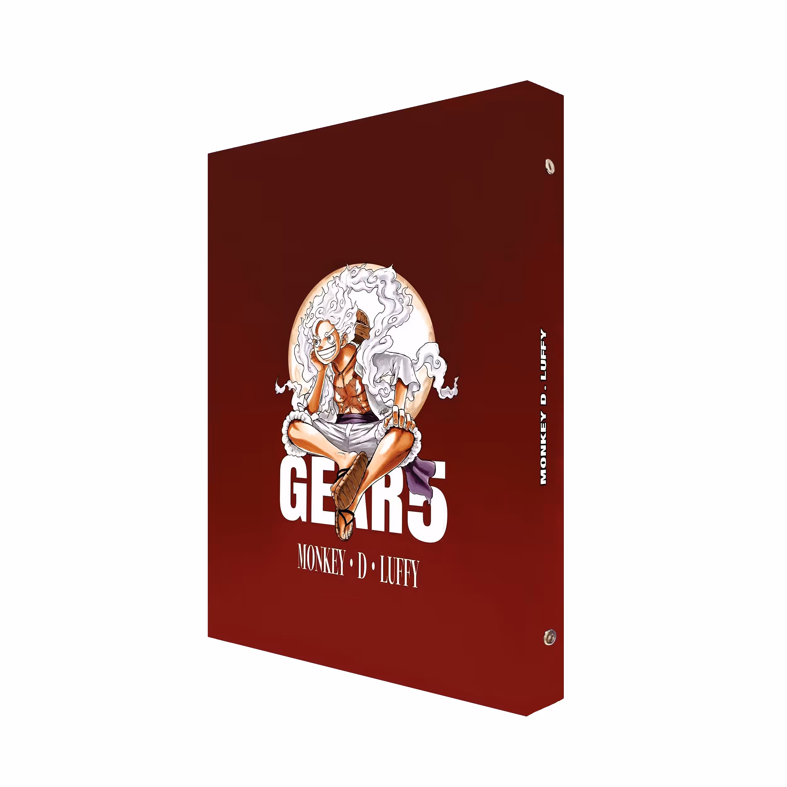  دفتر کلاسوری 100 برگ پدیده نقش مدل انیمه طرح 5 Gear 5 luffy کد 02