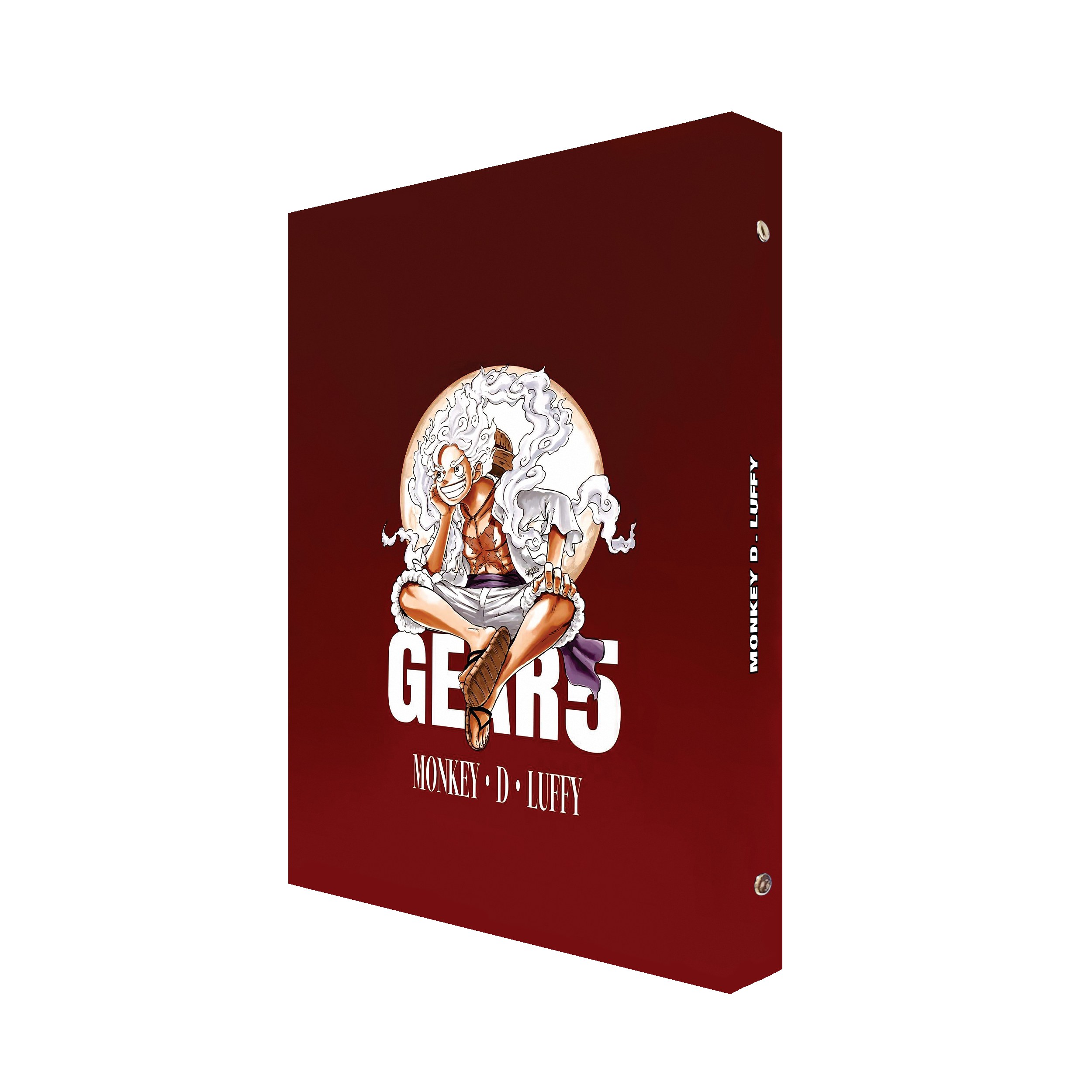 دفتر کلاسوری 100 برگ پدیده نقش مدل انیمه طرح 5 Gear 5 luffy کد 02