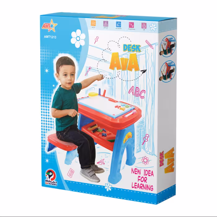میز تحریر و صندلی کودک برند آوا پسرانه