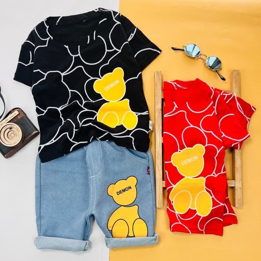 ست تیشرت وشلوارک لی اسپرت دخترانه و پسرانه ارسال رایگان