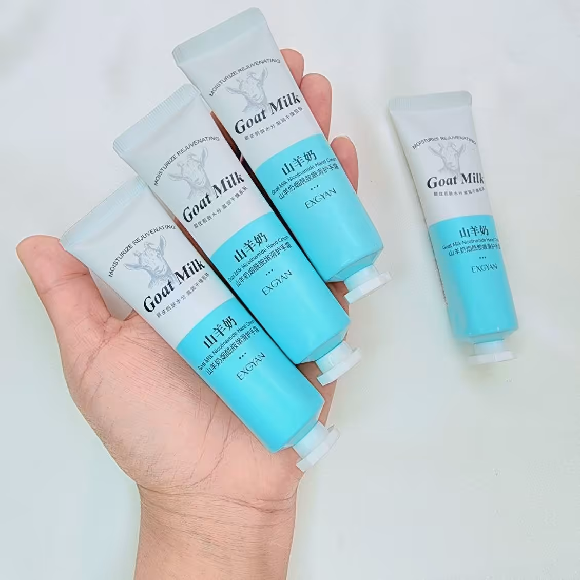  کرم دست شیر بز اورجینالضد خشکی پوست روشن کنندی دست و....... 