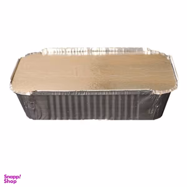 ظرف یکبار مصرف طرح آلومینیوم بسته 100 عددی