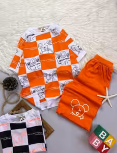 ست اسپرت چهارخونه خرسی