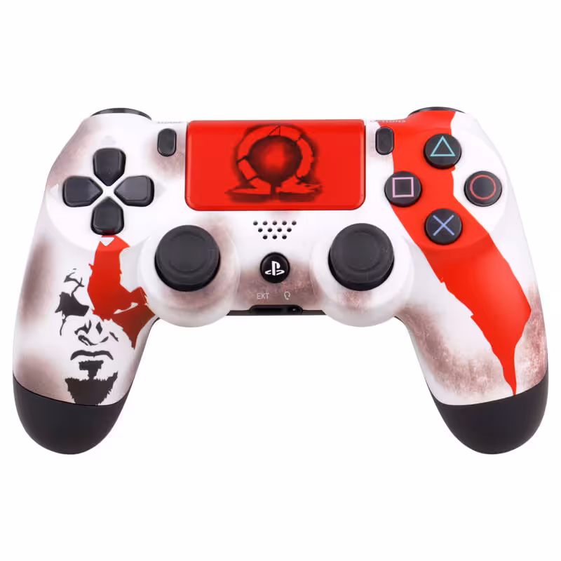 دسته بی سیم SONY PlayStation 4 DualShock 4 High Copy طرح God Of War