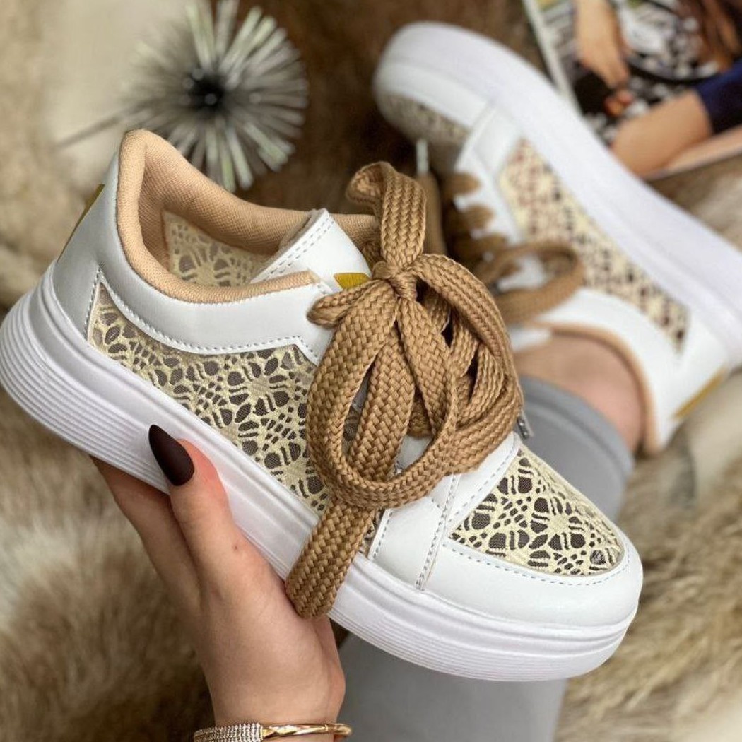 کفش اسپرت زنانه تور دار جذاب و شیک سایزبندی 37