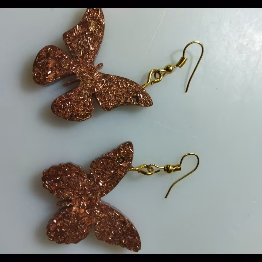 گوشواره پروانه ای