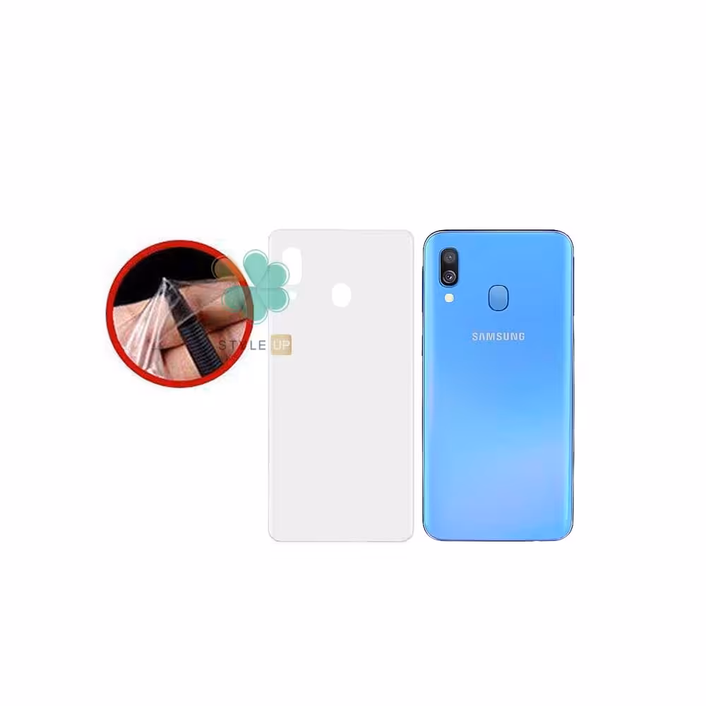 برچسب محافظ پشت گوشی سامسونگ Samsung Galaxy A40 مدل مات