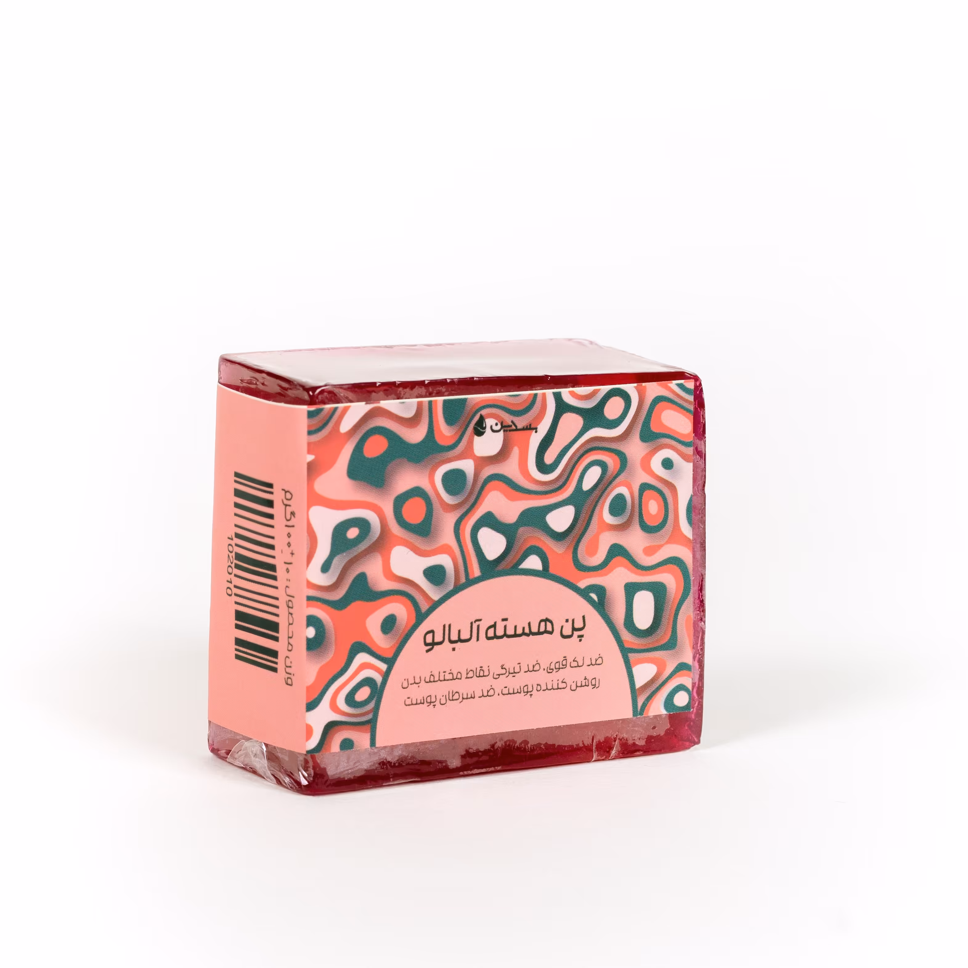 صابون دست ساز هسته آلبالو بسدین(ضد لک قوی.ضد تیرگی نقاط مختلف بدن.ضد سرطان پوست)